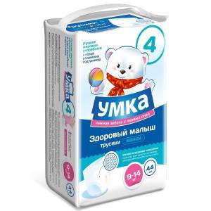 Умка трусики макси 9-14кг 44шт