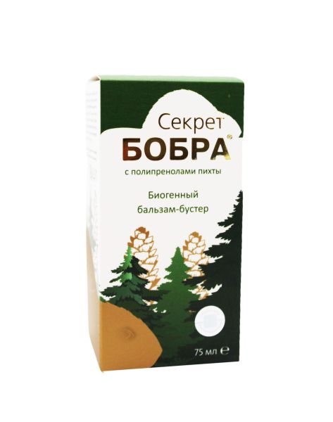 Изображение товара Секрет бобра с полипренолами пихты Сашера-Мед 75мл Секрет бобра с полипренолами пихты Сашера-Мед 75мл фотография