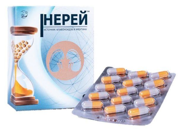 Изображение товара Нерей источник Флавоноидов и Арбутина 60 капсул Нерей источник Флавоноидов и Арбутина 60 капсул фотография