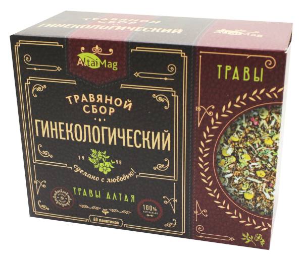 Изображение товара Сбор травяной Гинекологический АлтайМаг 60шт Сбор травяной Гинекологический АлтайМаг 60шт фотография